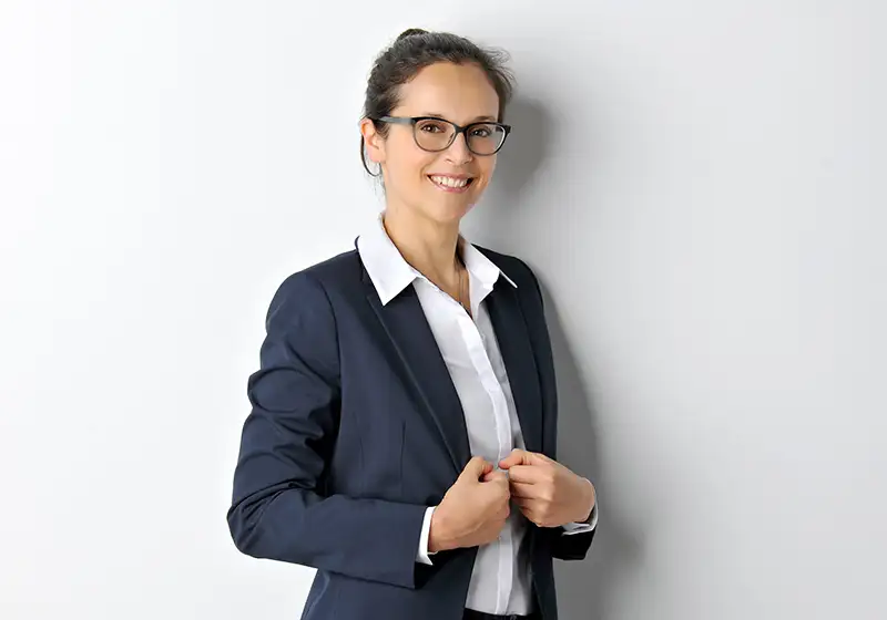 Dynamisches Profilbild mit harmonischer Lichtführung
